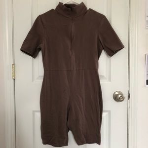 Brown Bodysuit Romper Onesie Size 10